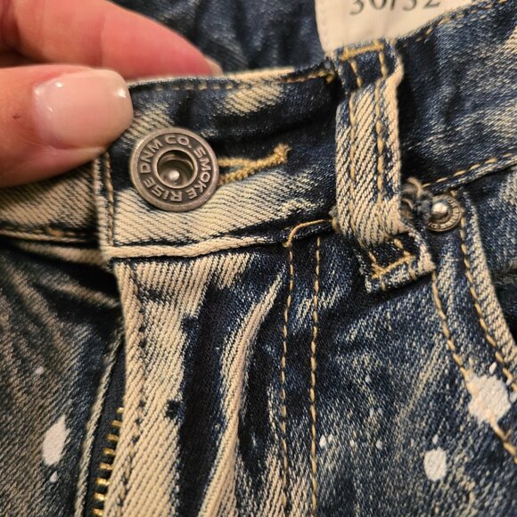 Smoke Rise Cargo Fashion Denim Streetwear Street Ware Wear Mens Jeans Doodle Uti - Picture 13 of 16